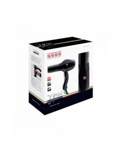 Gamma+ 5555 Turbo Turmalionic Negro