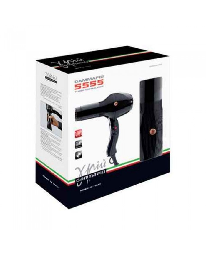 Gamma+ 5555 Turbo Turmalionic Negro