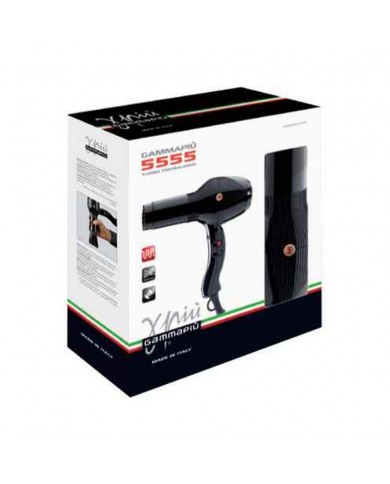 Gamma+ 5555 Turbo Turmalionic Negro