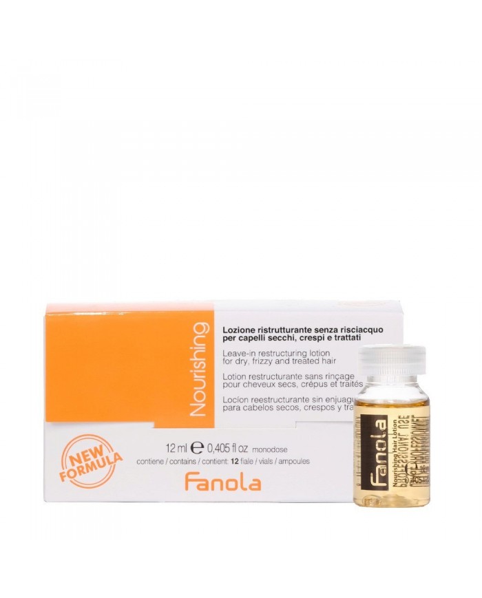 LOCIÓN REESTRUCTURANTE NOURISHING SIN ENJUAGUE 12MLX12PZ NEW FORMULA