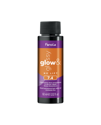 Coloracion Demipermanente En Aceite Glow&Gloss 7.4 60Ml