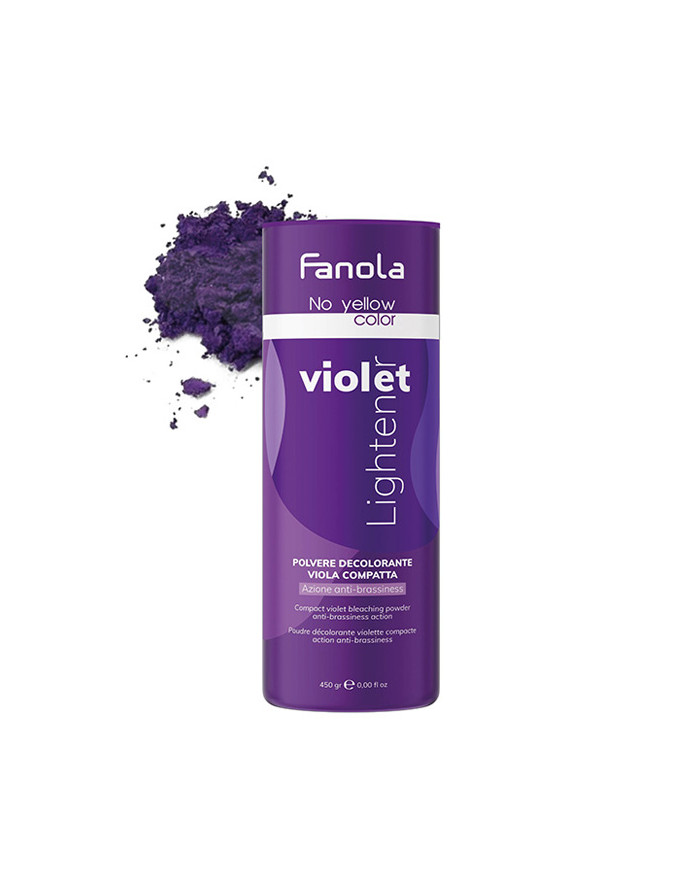 Polvo Decolorante Violeta Compacta No Yellow 450Gr Vegan