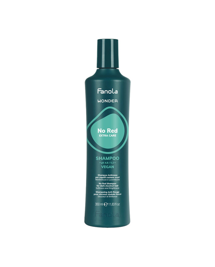 Champu Anti-Rojo Suavidad Y Brillo 350 Ml Fanola Wonder No Red