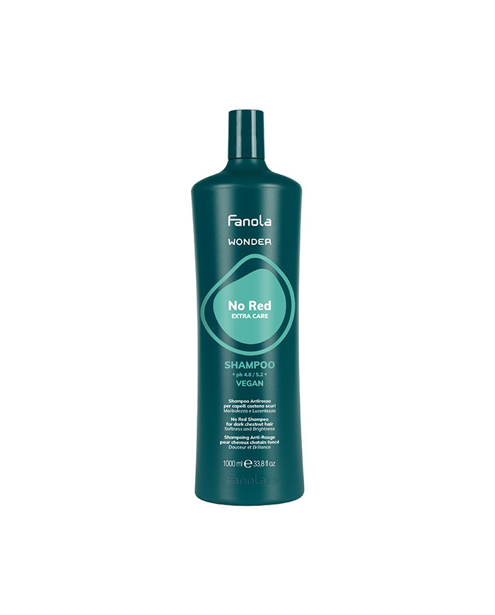Champu Anti-Rojo Suavidad Y Brillo 1000 Ml Fanola Wonder No Red
