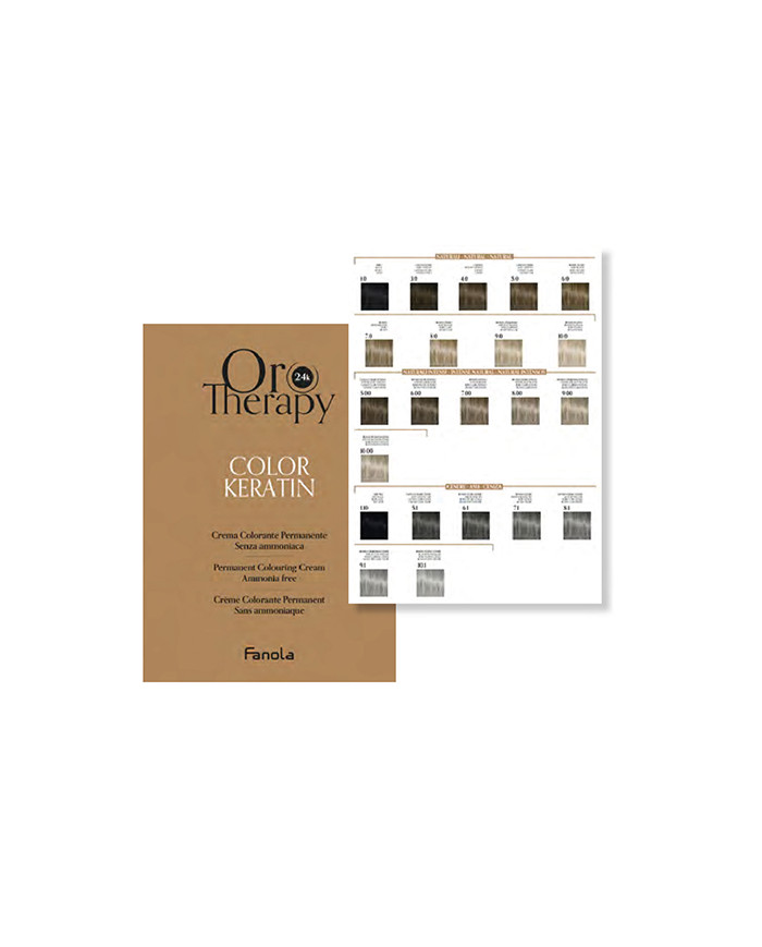 Carta De Color Orotherapy 70 Colores New