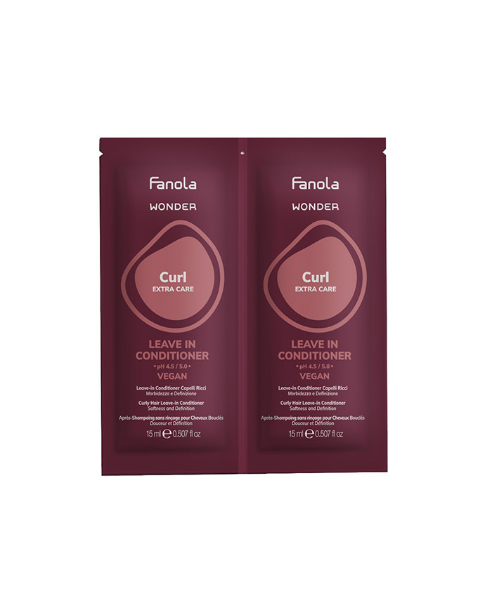 Sachette Fanola Wonder Curl  Leave-In Conditioner 15 Ml
