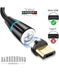 CABLE DE CARGA USB CON 2 MINI-USB MAGNÉTICOS