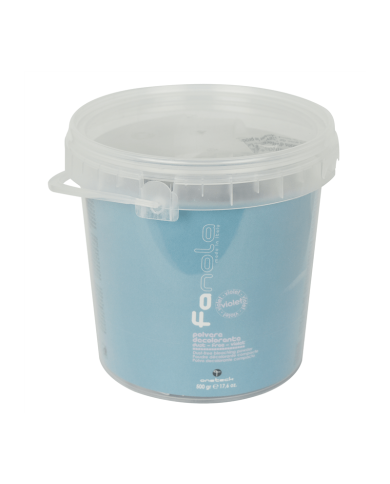 Polvo Decolorante Compacto Violeta Vaso 500 Gr Fanola