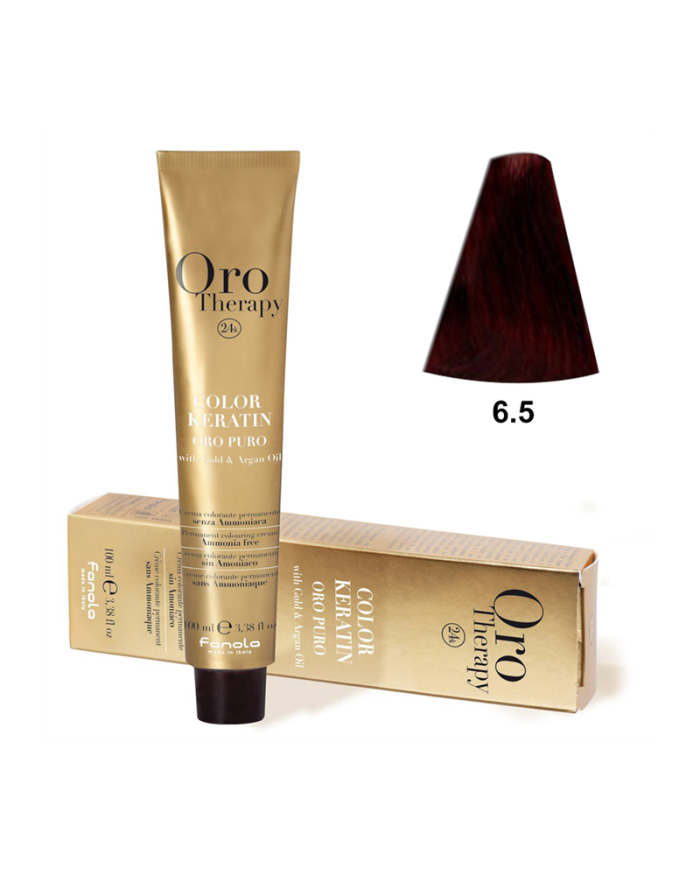 Color Keratin Oro Puro 6/5 Rubio Oscuro Caoba 100Ml