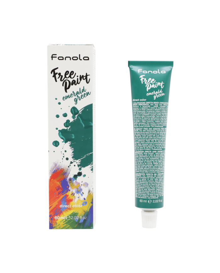 Color Directo Free Paint Fanola Emerald Green 60Ml