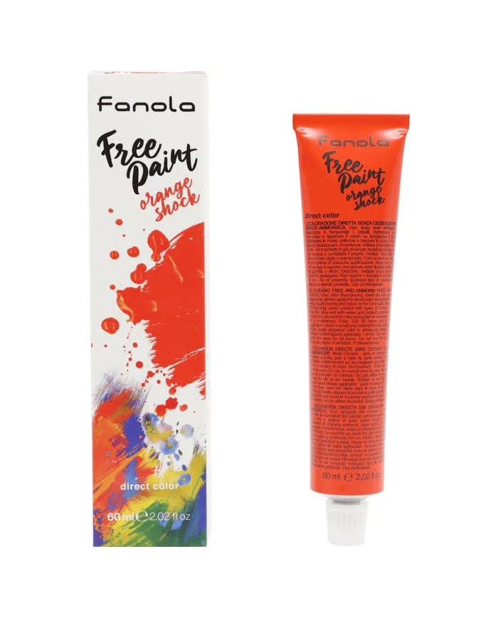 Color Directo Free Paint Fanola Orange Shock 60Ml