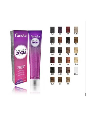 Tinte Color Zoom 7.0 Fanola 100Ml