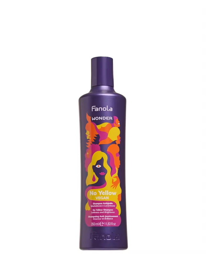 Kit Wonder No Yellow Cha 350Ml + Spray 100Ml Drop1 Fanola