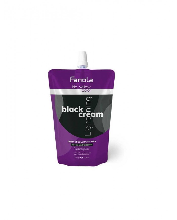 CREMA DECOLORANTE NEGRA NO YELLOW VEGAN 500GR